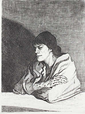 Масютин Василий Николаевич. Женщина в платке